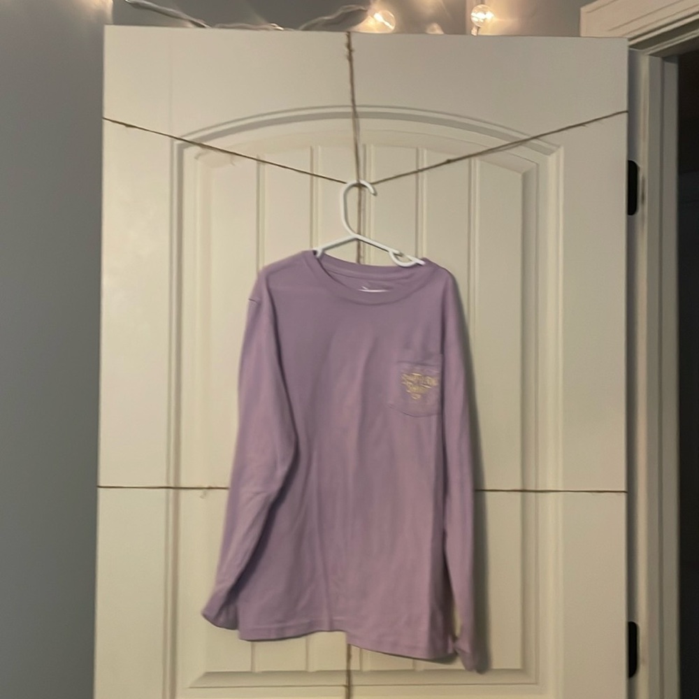 Purple Simply Southern Long sleeve Shirt purple